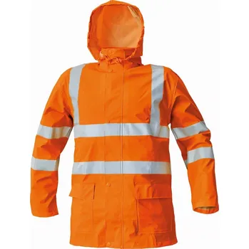 CERVA Siret Hi-Vis Set nepromokavý komplet oranžový, S