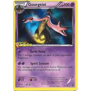 Sběratelská karetní hra Gourgeist 057/146 - XY Typ karty: Holo