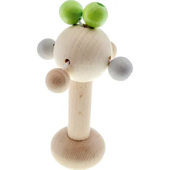 Hračka pro kojence Hess Dřevěné chrastítko strom