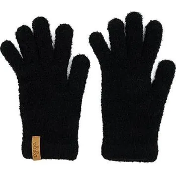 Rukavice Vlnka Dětské prstové rukavice s ovčí vlnou Vlnka R06 černá velikost oblečení S