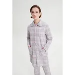 Vamp Károvaný župan na knoflíky 19169