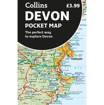 Populárně naučná literatura pro dospělé Devon Pocket Map - Collins Maps