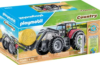 Stavebnice Playmobil Playmobil Country 71305 Velký traktor