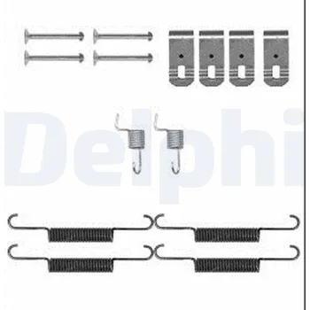 Auto-moto Sada příslušenství, parkovací brzdové čelisti DELPHI LY1399