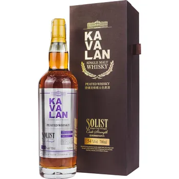 Whisky Kavalan Solist Peated Whisky 54% 0,7 l (kazeta)