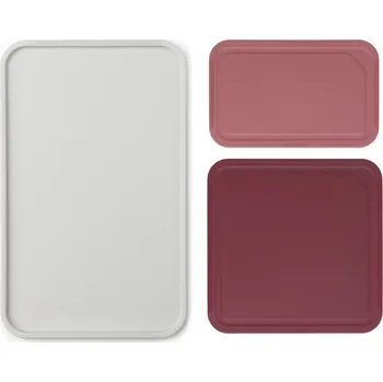 Kuchyňské prkénko Brabantia Sada krájecích desek růžová