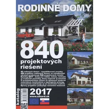 Rodinné domy 2017 [SK] (2017, Brožovaná)