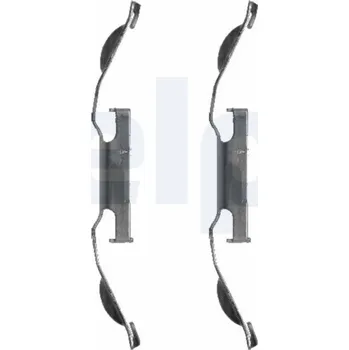 Přislušenství brzdového systému Sada příslušenství, obložení kotoučové brzdy DELPHI LX0330