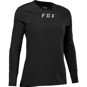cyklistický dres Fox Womens Defend Thermal LS Jersey black XS