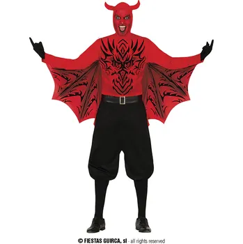Karnevalový kostým Guirca Fiestas Španělsko Démon pánský kostým varianta: velikost M - 48/50