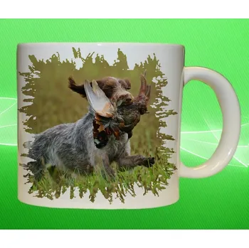 Moon River Lovu zdar pes s bažantem hrnek pro myslivce