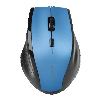 Myš Defender Accura MM-365 Myš bezdrátová, černo-modrá, 1600DPI