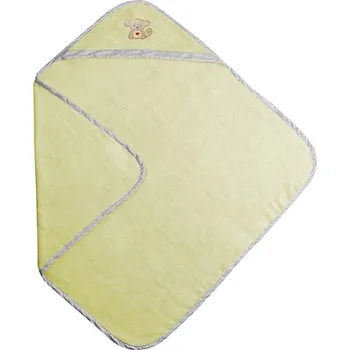 Baby Matex Osuška s kapucí bambusová 100x100cm zelená