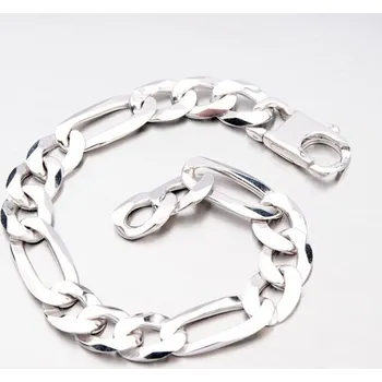 Náramek Náramek stříbro 925 figaro 3+1 920043-XK-SLX délka 19 cm