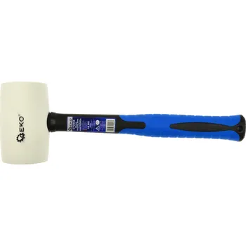 Kladivo Gumové kladivo se sklolaminátovou násadou Fiberglass 600g, Geko G72255