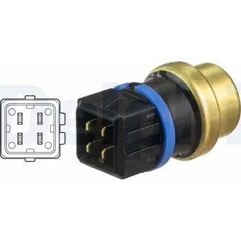 Autoelektrika Snímač, teplota nasávaného vzduchu DELPHI TS10516