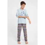 Taro pyžamo chlapecké 3084 Parker - modrá, 92 (Chlapecké pyžamo Taro)