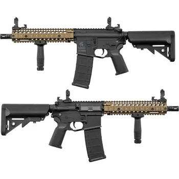 Airsoftová zbraň Lancer Tactical Airsoftová zbraň LT-31CA MK18 Sportline (Gen.2) - černá/bronzová