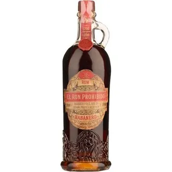Rum El Ron Prohibido Habanero 1 l