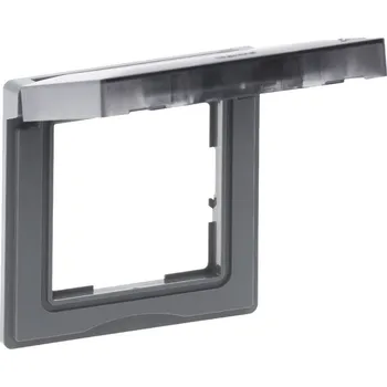 vypínač LEGRAND 721344 SUNO rámeček jednoduchý IP44, hliník