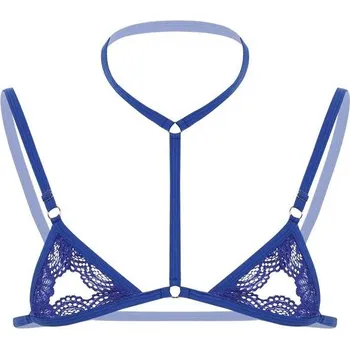 Dámská erotická souprava Sexy komplet | pánské erotické prádlo - Modrá,74-120 cm