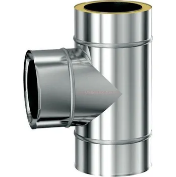 Komín T-kus 90° 180/0,6-30 mm PREMIUM+ SP