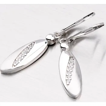 Náušnice Dámské náušnice stříbro 925 zirkon visací ZS-032/E-OKS