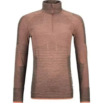 Dámské tričko Dámské Merino triko 230 Competition Zip Neck Ortovox bloom velikost oblečení M