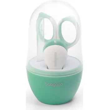 Baby Ono Sada pomůcek pro péči o nehty v boxu tyrkysová