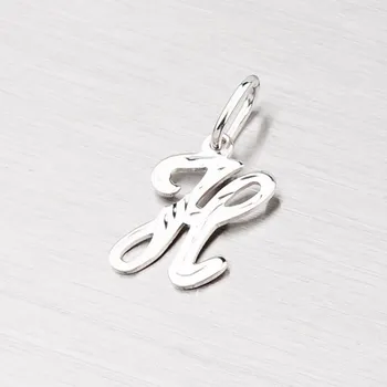 Přívěsek Přívěsek bílé zlato 585 - písmeno H 2-4003-H