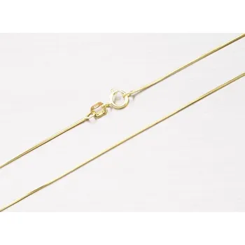 Šperk Řetízek žluté zlato 585 - lanko 45-1366 délka 38 cm