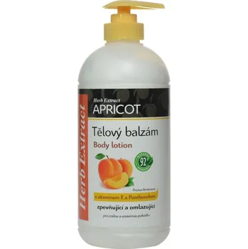 Tělový balzám Vivaco Herb Extrakt tělový balzám meruňka 500 ml
