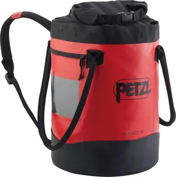Vak na lezecké lano PETZL BUCKET vak na lano 30 L červený