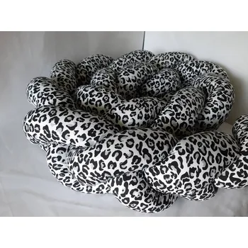 mantinel do postýlky Amy Bavlněný mantinel do postýlky cop M113 Jaguár šedá