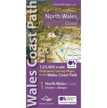 Cestování North Wales Coast Path Map