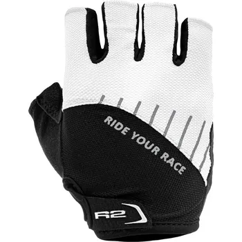 Cyklistické rukavice Cyklistické rukavice R2 Vouk ATR19B – černá/bílá - M