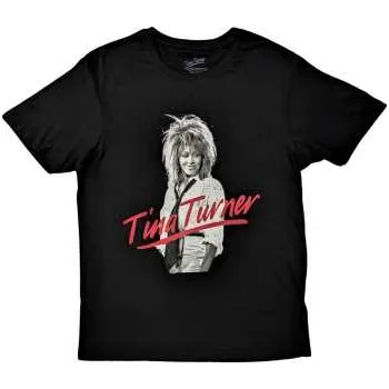 Pánské oblečení Merch Tina Turner: Tina Turner Unisex T-shirt: Red Logo (xx-large) XXL