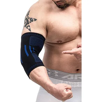 Wooline Kompresní bandáž lokte s gelovou výztuží, modrá Velikost: S