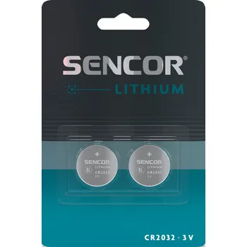 Článková baterie Sencor Lithium CR2032