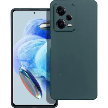 Pouzdro na mobilní telefon Matt Case pro Xiaomi Redmi Note 12 Pro 5G tmavě zelené