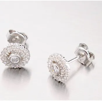 Náušnice Dámské náušnice stříbro 925 zirkon GLM12-055