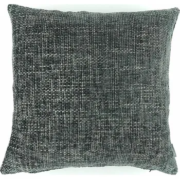 Dekorativní polštářek BYTEMA Dekorační povlak HOPSACK antracit 50 x 50 cm