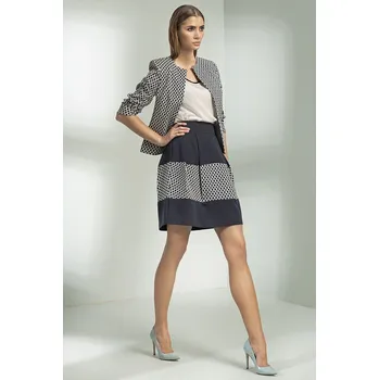 Dámské sako Sako s originálním vzorem pro ženy - Nife Circles, 36 i556_40129_8527_155