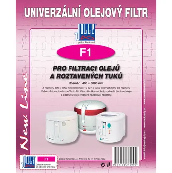 Příslušenství pro fritézu Filtr Jolly F1 olejový filtr