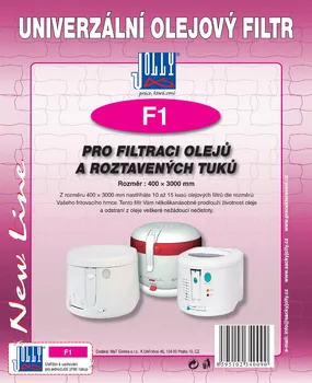 Příslušenství pro fritovací hrnec Filtr Jolly F1 olejový filtr