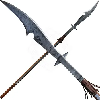 Replika zbraně Krutský Kůsa, dřevcová zbraň