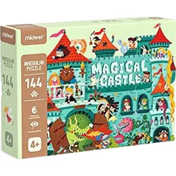 Puzzle Mideer Umělecké puzzle - Kouzelný hrad 144 dílků