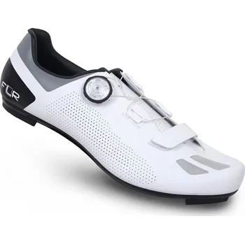 Pánské cyklistické tretry FLR Cyklistické tretry - F11 - bílá/černá 45