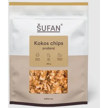 Šufan Oříšky Kokosové chipsy pražené 250g