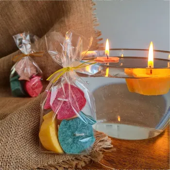 Svíčka Supeko plovoucí svíčky RYBKY 3ks se žlutou